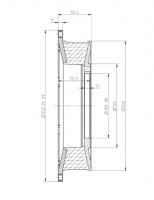 BoWex-ELASTIC G80 11 1/2 HEG1 150 T50ShA 010800750051 KTR
