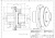 BoWex 42 HE Эластомер T65 ShA D=180 мм, буртик 142 мм (HE1/HE2/HEW) 010420700006